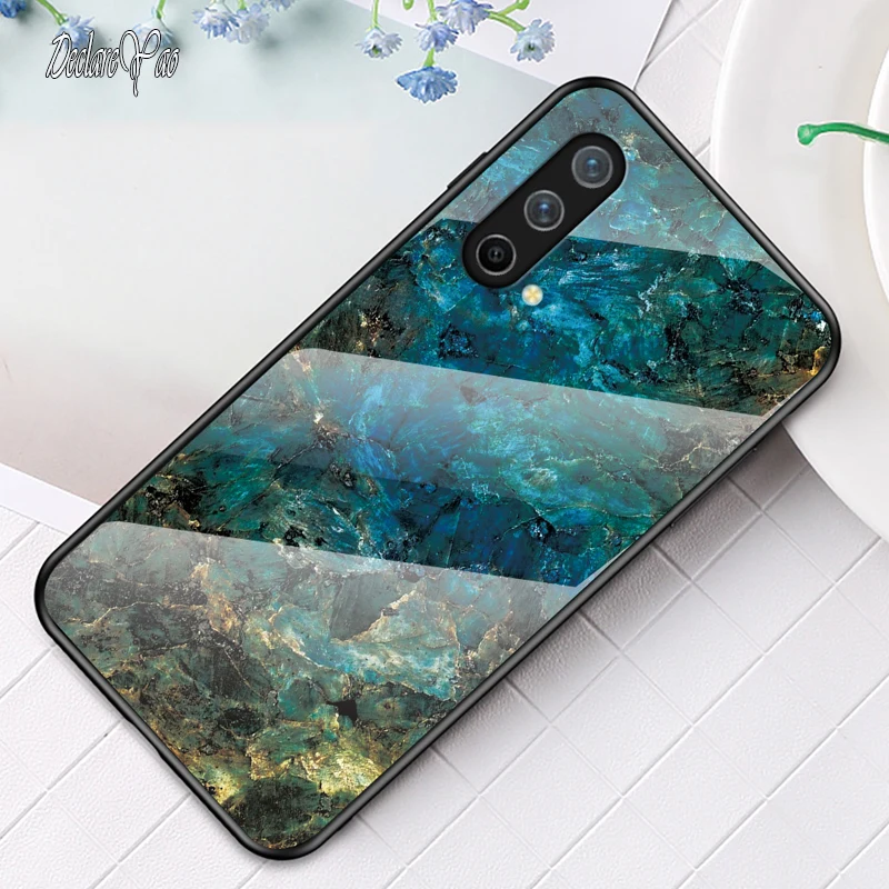 OnePlus Ace üvegtok DECLAREYAO vékony, kemény, edzett üveg tok OnePlus 10 9 9R 9RT 8 8T 7 7T Pro 6 6T 5 5T Nord N készülékekhez_voghion.com