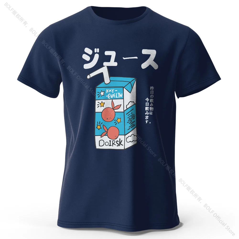 Anime-Inspired Japanese Soda Pop Graphic 100% Cotton Unisex T-Shirt, Ultra Soft Round Neck Short Sleeve Tee