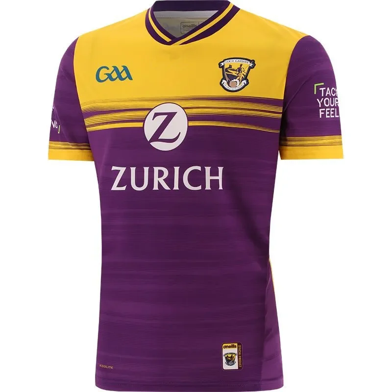 

2024 Wexford GAA Home Jersey Shirt Mens Rugby Jersey Size:S-5XL (Custom name and number )