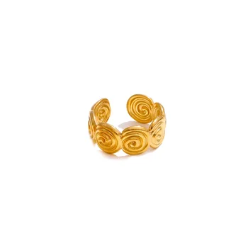 Golden Tide Luxe Whisper Ring