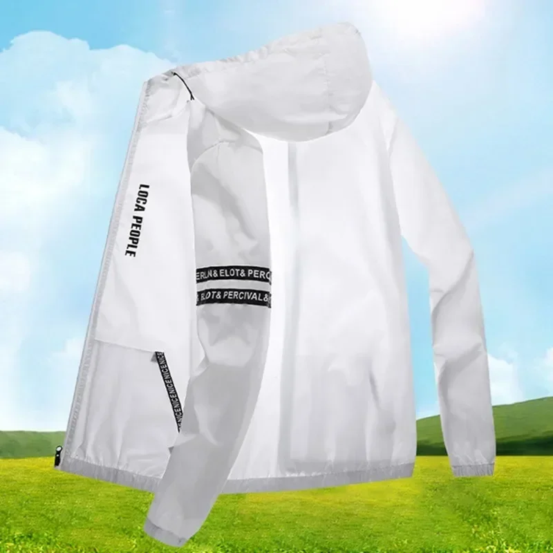Sport Jacket Ultrathin Water Uptake Sun Protection Summer Quick-Dry Bicycle Men Women Running Camping Breathable