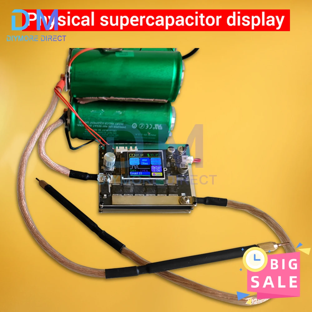 ZK-XW2 LCD Portable Handheld Battery Spot Welder DC 3.6-15V 3000A