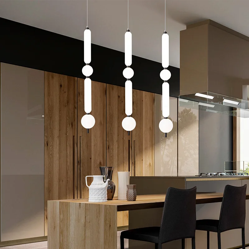 

Modern LED Pendant Lights New Style Cord Adjustable For Bedroom Dining Room Foyer Lamp Gold Black Metal Drop Shipping