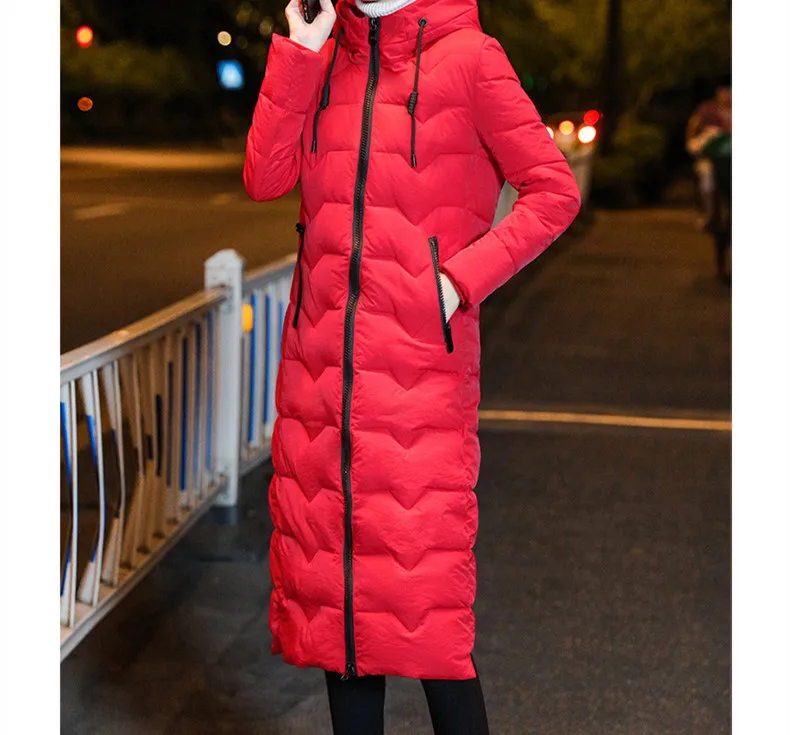 Women's Mid-length Over-the-knee Winter Coat