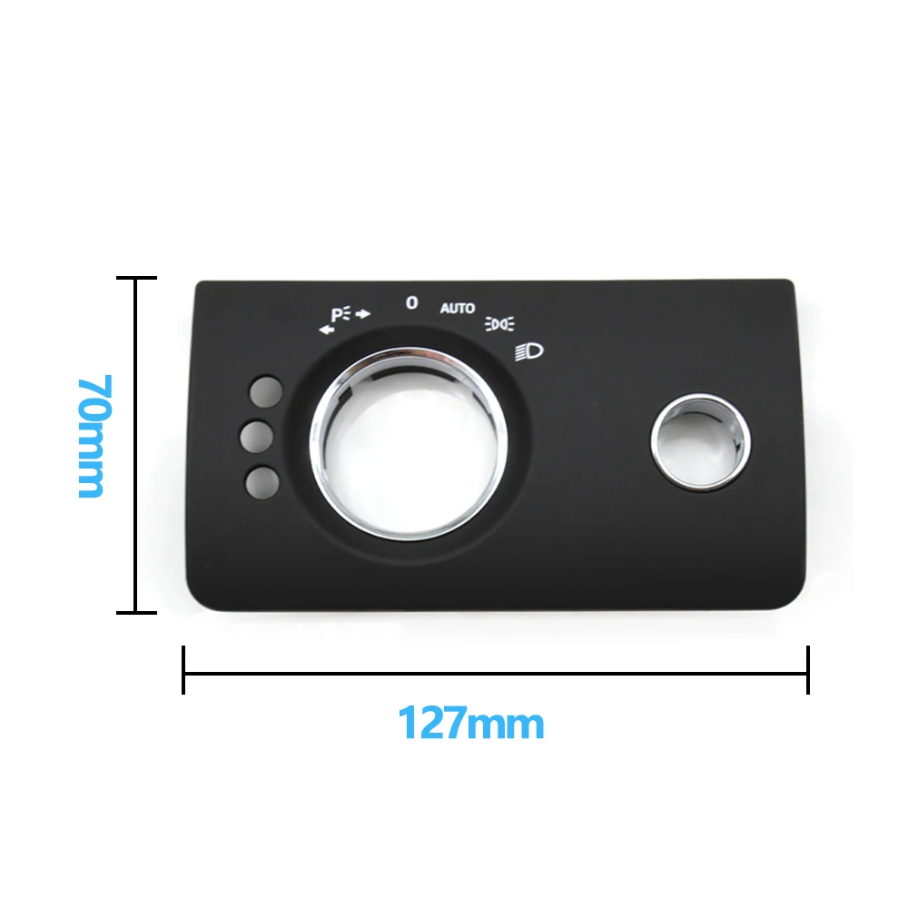 Car Interior Accessories Front Headlight Switch Button Panel Trim Cover For Benz W164 ML GL 300 350 450 500 2005-2011 car parts