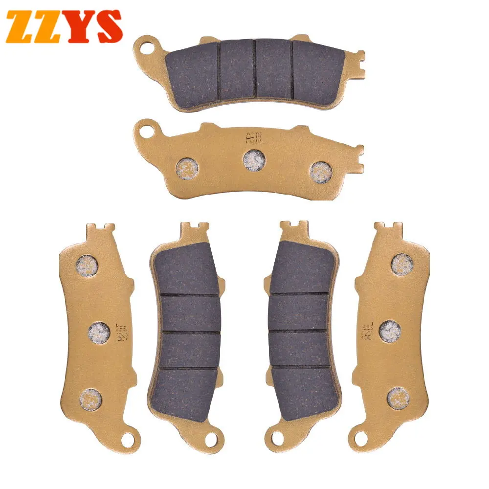 

1300CC Front Rear Brake Pads Disc Tablets For Honda ST1100 Pan European ABS ST 1100 1996-2002 ST1300 ST 1300 Non ABS 2002-2007