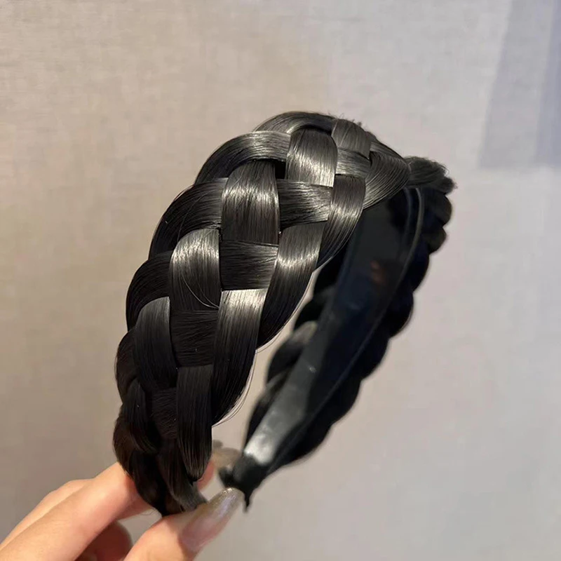 Elegant Fishbone Braided Hairband - Handmade Twist Headband