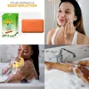 3Pcs Turmeric Soap Face Cleansing Anti Acne Whitening Skin Lightening Face Remove Pimples Dark Spots Lightening Handmade Soap 5