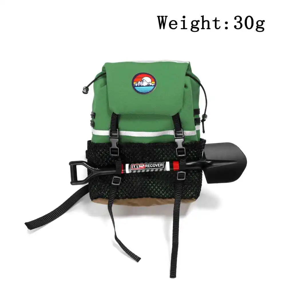 New 1/10 RC simulation climbing car decoration simulation backpack mood piece SCX10 90046 TRX4 D90 KM2 General 6