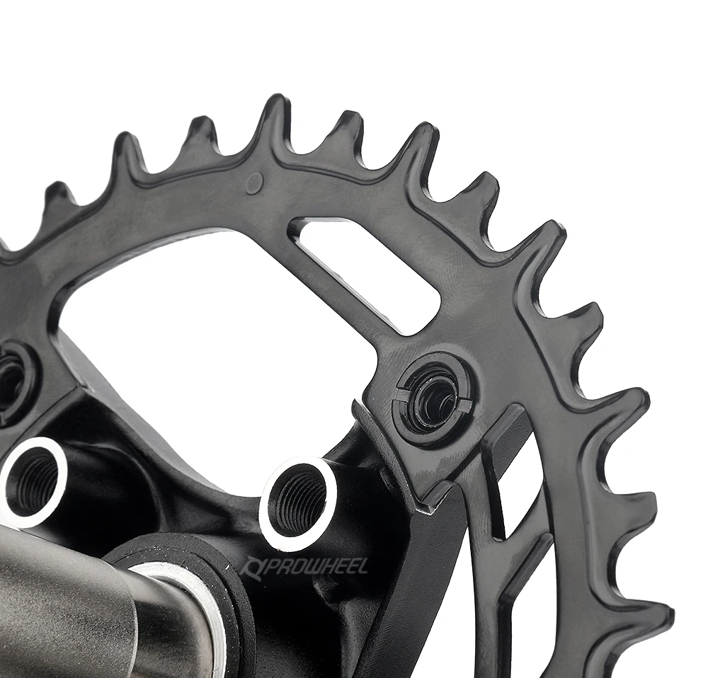 Description Picture 6 of itemProwheel CLAW MTB Crankset 104BCD 170/175MM Round Hole Crank Arms for Bicycle Connecting Rods System 32/34/36/38/40T Chainrings