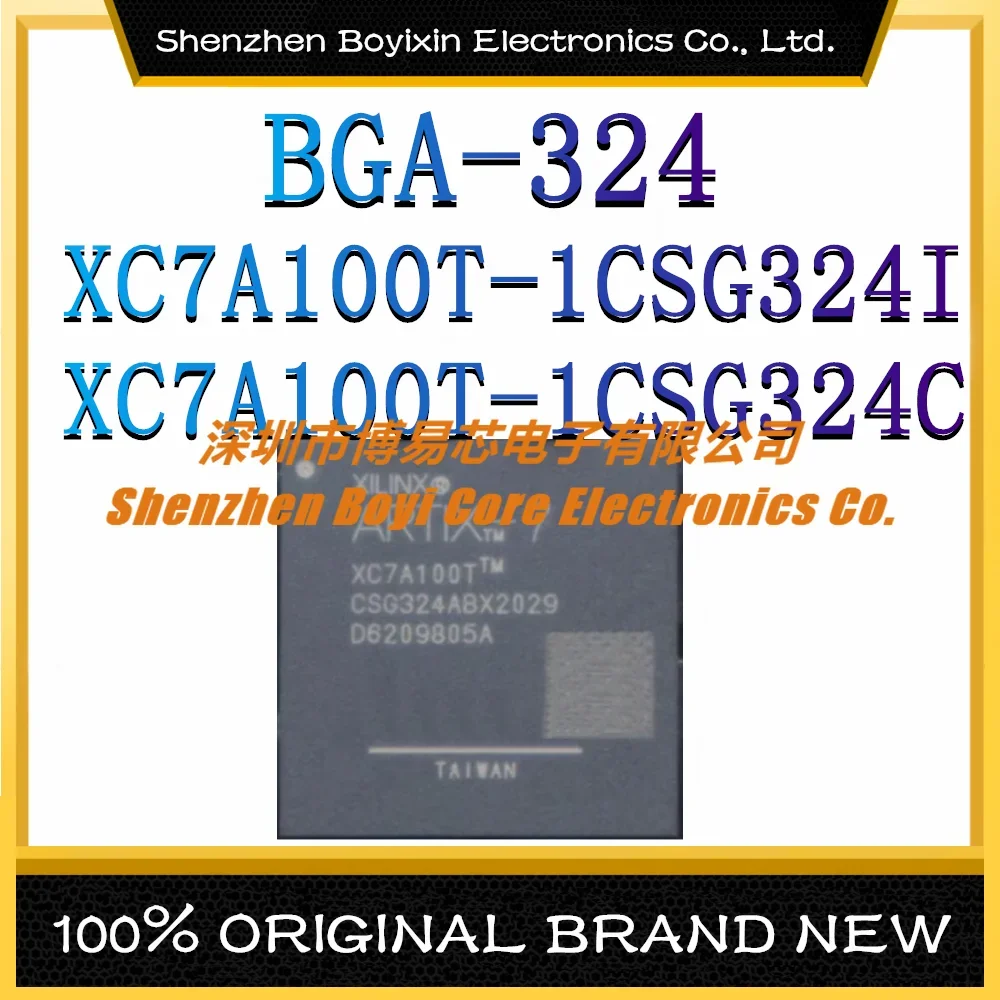 XC7A100T-1CSG324I  XC7A100T-1CSG324C Package: BGA-324 Programmable Logic Device (CPLD/FPGA) IC Chip 1pcs 100% new xc7a100t 1csg324c xc7a100t 1csg324i xc7a100t 2csg324i xc7a100t 2csg324c bga geïntegreerde chip originele nieuwe