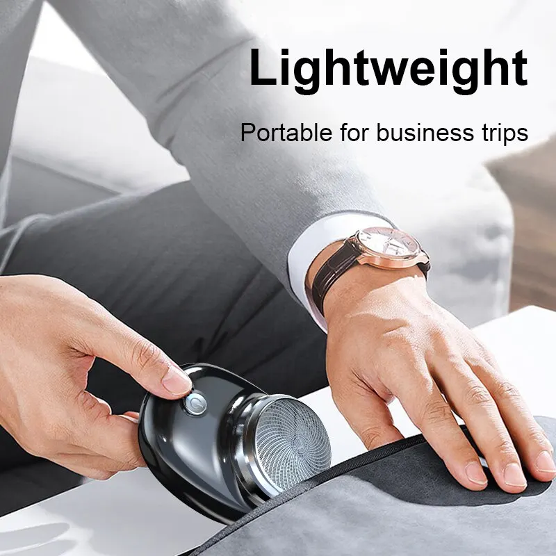 Razor Shaver Electric Charging Mini Pocket Travel Portable Wireless Detachable Facial Beard Body Hair Trimmer