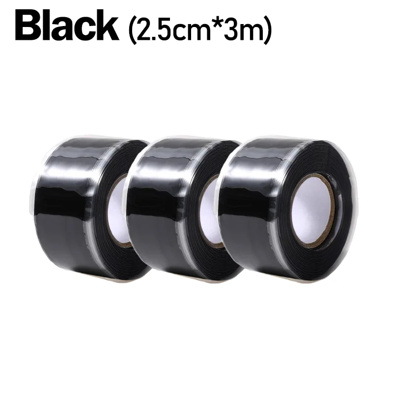 Enhanced Waterproof Self-Fusing Silicone Repair and Insulation Tape