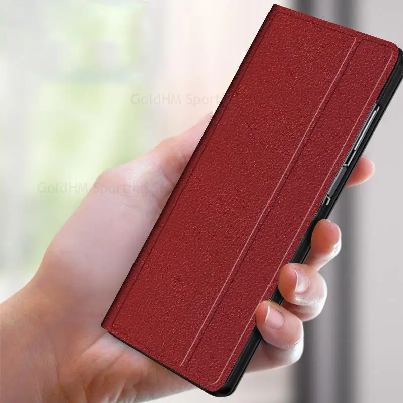 Magnetic Flip Leather Kickstand Case For vivo X Fold 2 5G Book Stand Shockproof Cover For Vivo X Fold2 V2266A Fold Bracket Cover