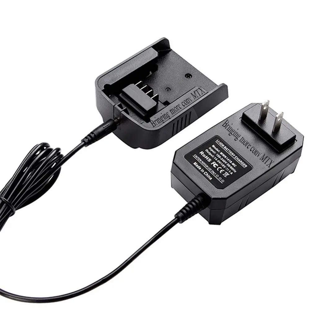 Drill Portable Battery Charger Cable Adaptor Power Adapter Charging Dock For Milwaukee M18 M14 14.4V 18V Li-ion Battery