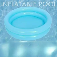 Summer  Inflatable Swimming Pool Portable  Outdoor Paddling Pool 60cm Round  Bath Room Swimming Ring Toys