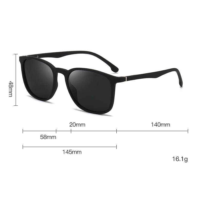 New Men's Fishing Glasses Fashion Polarized Sunglasses Elastic Painted Spring Foot Polarized Sunglasses 3234