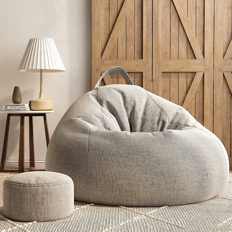 Lazy Sofas Bean Bag Couch Puff Salon Comfy Bean Bag Sectional Bedroom