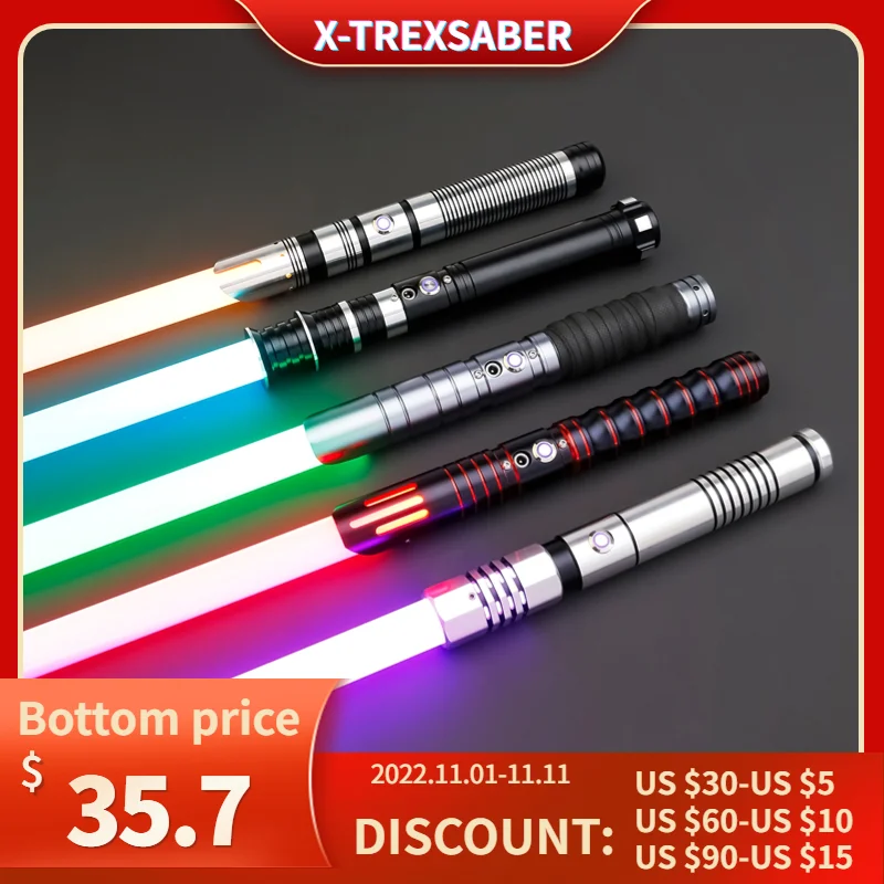 Lichtschwert Heißer XENOPIXEL NEO PIXEL Jedi Saber Schwert Laser Kampf Blaster LGT Griff + Klinge Licht Geschenk Spielzeug Cosplay Glatte schaukel TXQ|Leuchtendes Spielzeug| - AliExpress