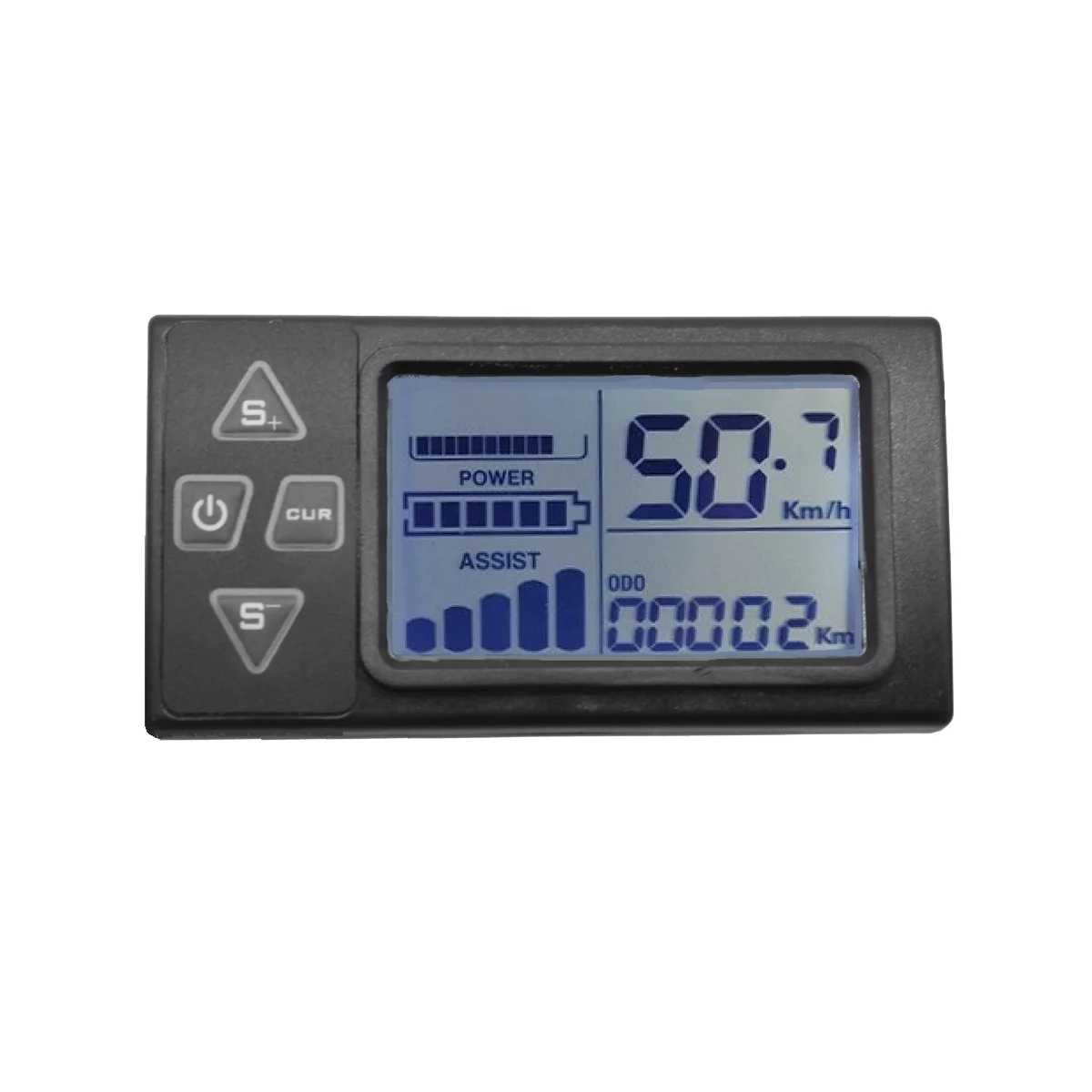 

24V/36V/48V S861 LCD Ebike Display Dashboard for Electric Bike BLDC Controller Control Panel(5PIN)