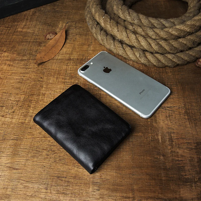Genuine Leather Men Short Wallets Hasp Bifold Money Clip Casual Coin Purse For Male Credit Card Holder Small Clutch Bags JYN752 5
