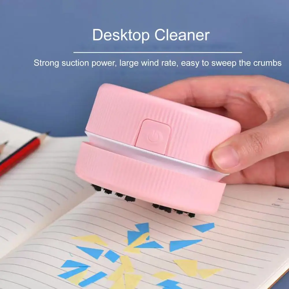 Vacuum Duster Super Suction Long Battery Life Wireless USB Charging Low Noise Dust Removal Powerful Desktop Mini Vacuum Cleaner showsee lint remover electric fuzz pellet trimmer machine handheld usb charging fabric shaver remover for clothes spools removal