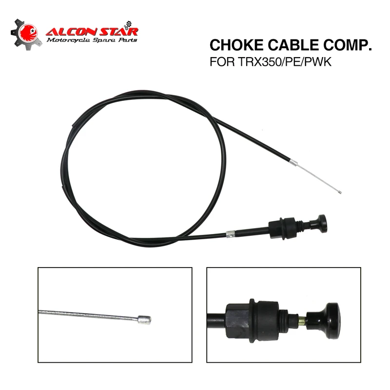 Alconstar-Carburatore Choke Cable Bike Pull Choke Cavo Acceleratore Per Pwk Fcr 2000-2003 Rancher 350E Atv Motocross Racing Bike