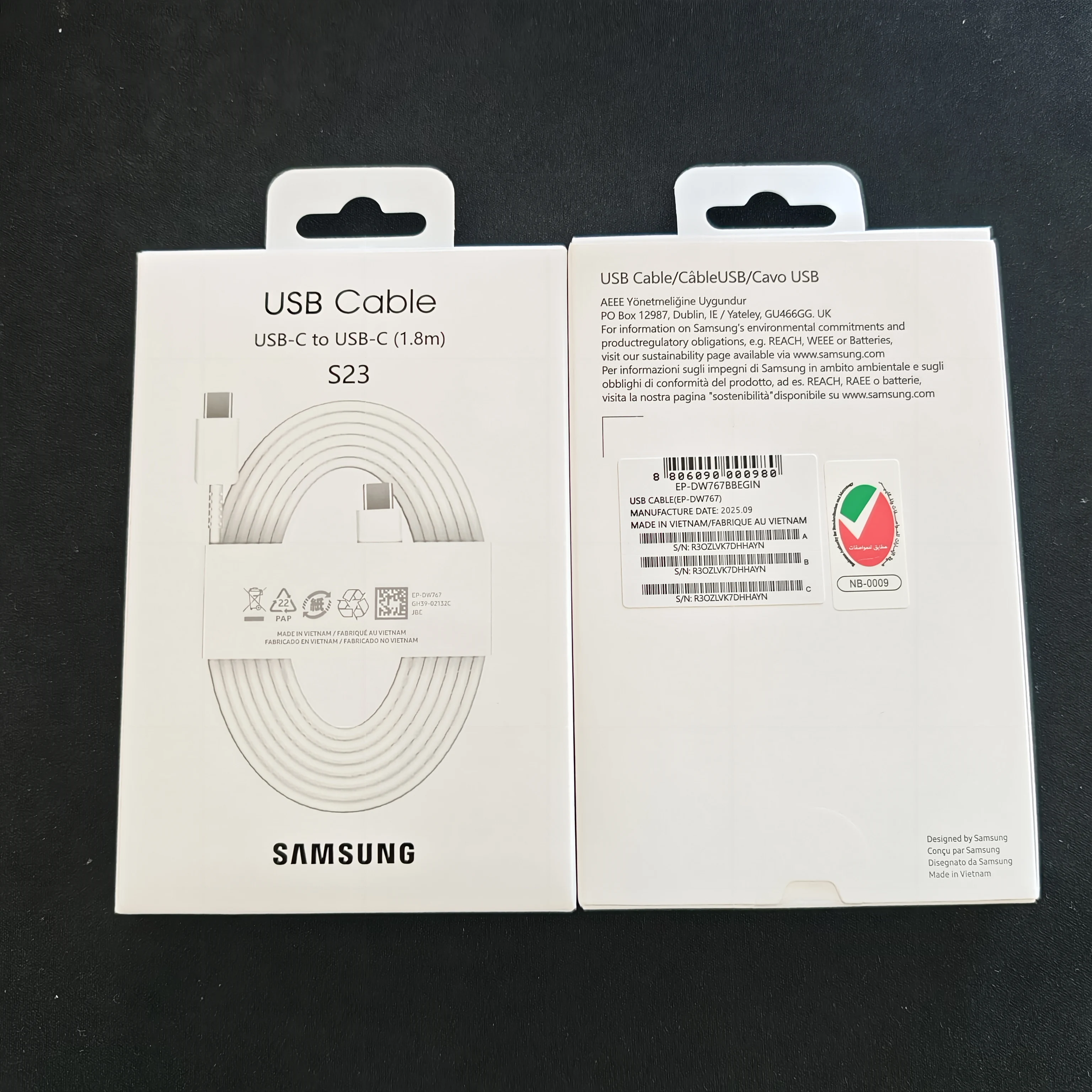 รูปสินค้า สายชาร์จซี 1.8 เมตร ชาร์จเร็ว 3A สำหรับ Samsung Galaxy S23/S22/S21/S20/S20 Plus Ultra