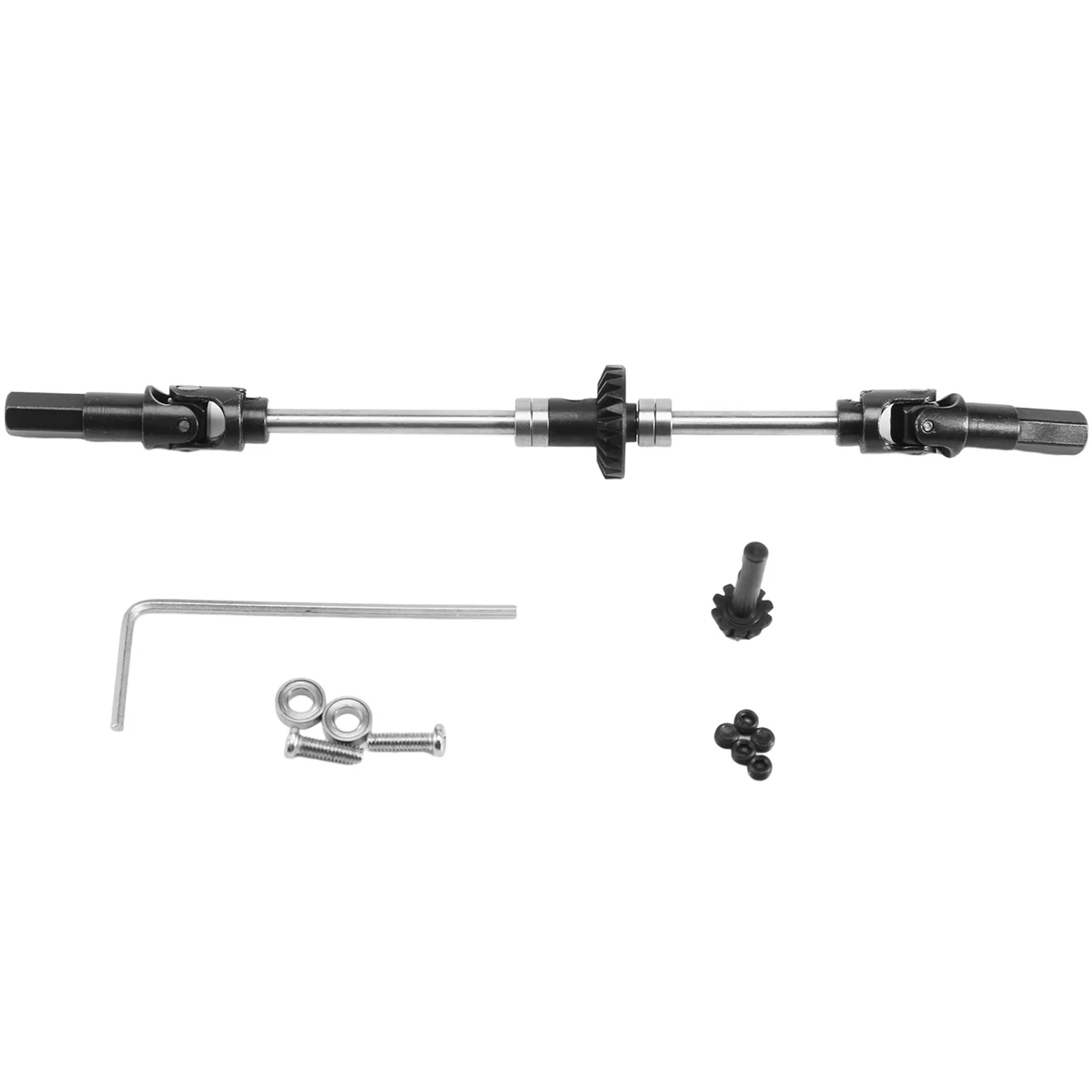 

Metal Front Axle Steel Gear Bridge Kit for WPL C14 C24 C34 B14 B24 B16 B36 1/16 RC Car Upgrade Parts