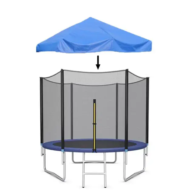 Trampoline Shade Cover 12ft UV Resistant Trampoline Sunshade Tent