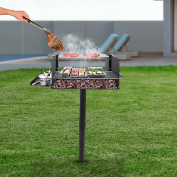 Adjustable BBQ Grill 1