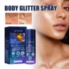 Fashion Highlighter Powder Spray Waterproof Shiny High Gloss Glitter Powder Spray Powder Makeup for Face Body Highlight Makeup 5