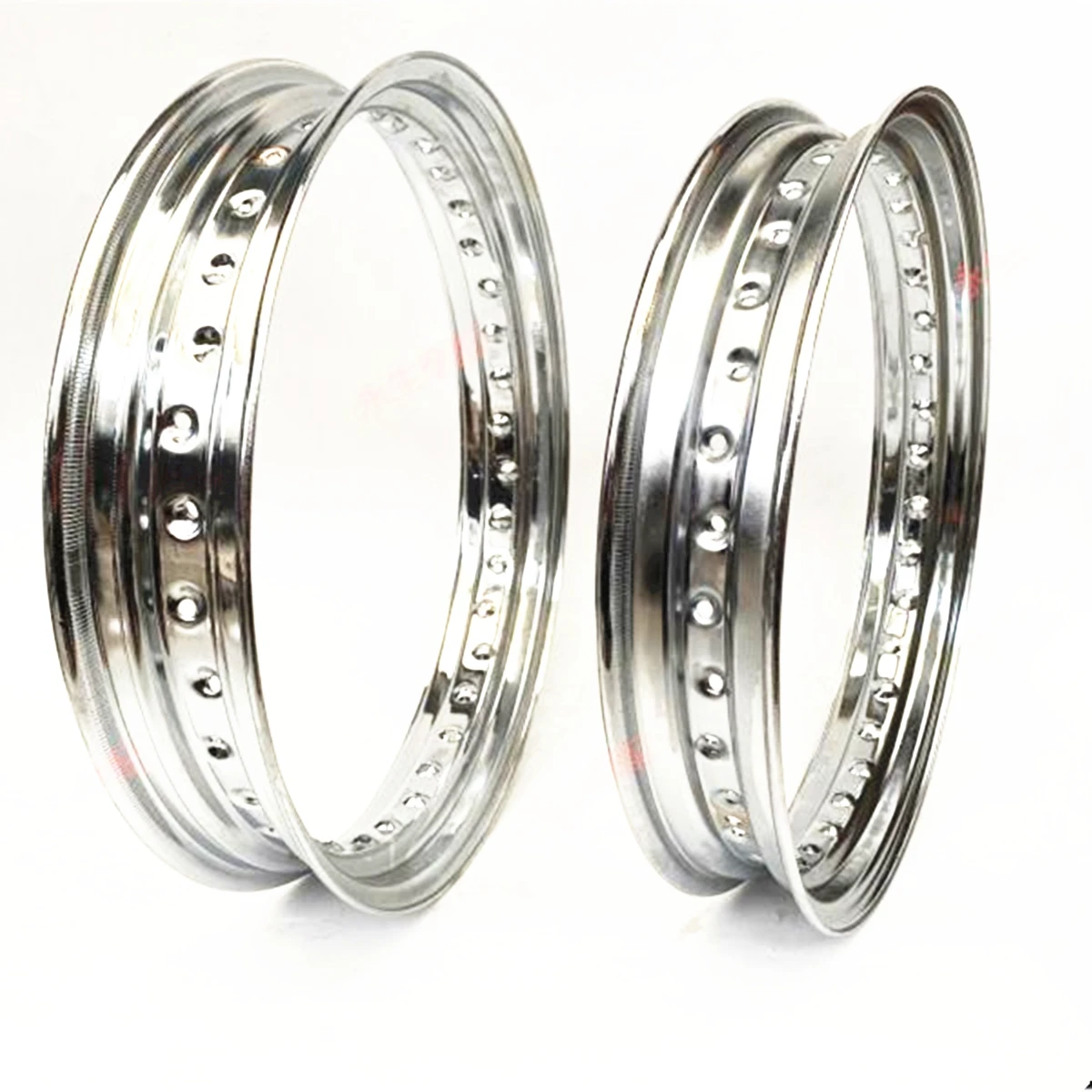 Vintage Motorcycle widening electroplated steel wheel rim  15/16/17/18/19 inch retrofit motorcycle steel rim 36holes