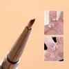 Sandalwood Gel Painting Triangular Brush Nail Art For Gel Tip Extension Acrylic Builder Accessory Nail Art Brushes 4