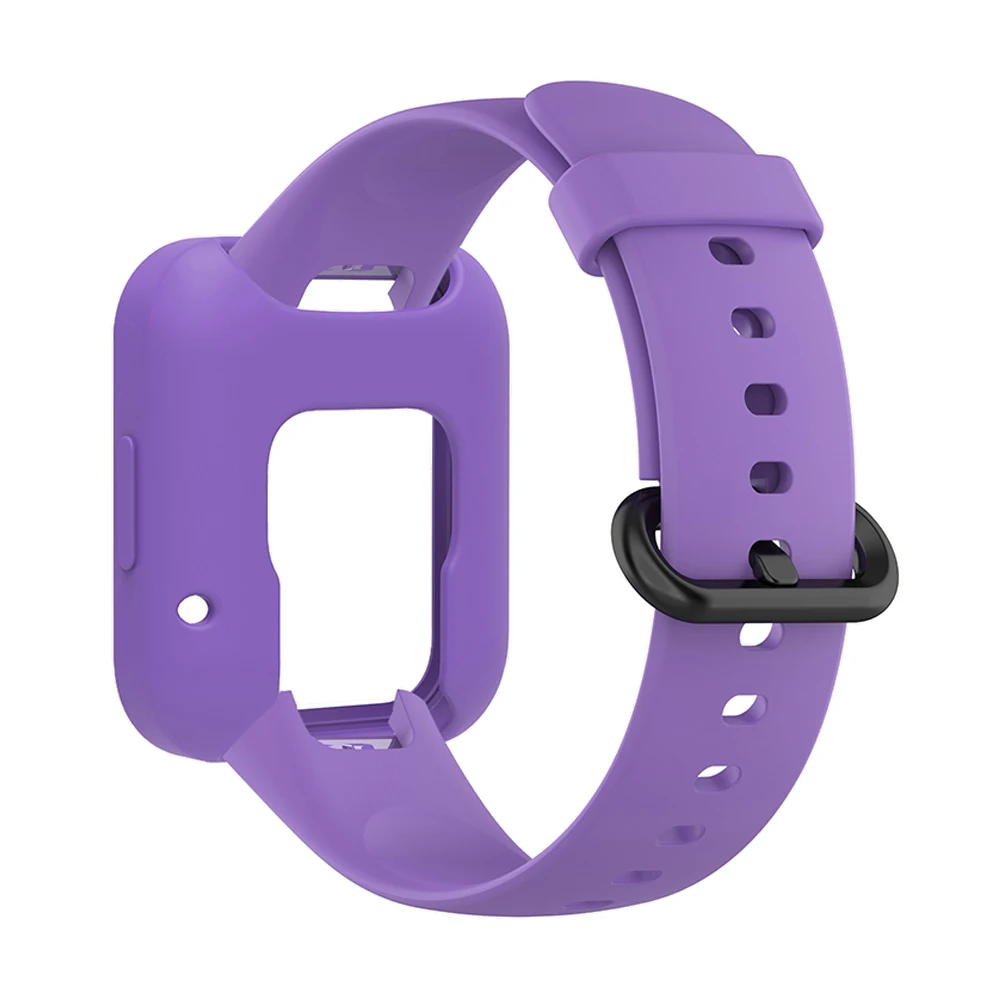 High-Quality Soft and Durable Silicone Wristband with Protective Watch Case