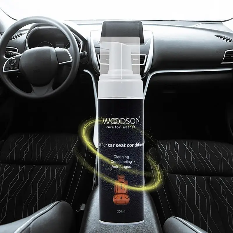 Car Seat Stain Remover Car Foam Cleanser 200ml Strong Effective