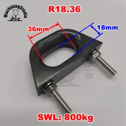Premium Double Deck Aluminum Fairlead Organizers for Sailboats - Low Friction Sailing Rings (R18.36)