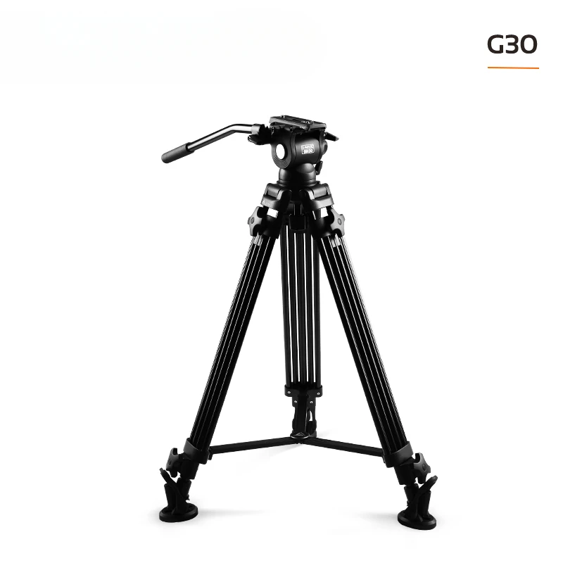 

G30 Camera Tripod SLR Professional Hydraulic Damping PTZ 1.68M Large Bowl Mouth Mirrorless Camera Pulley