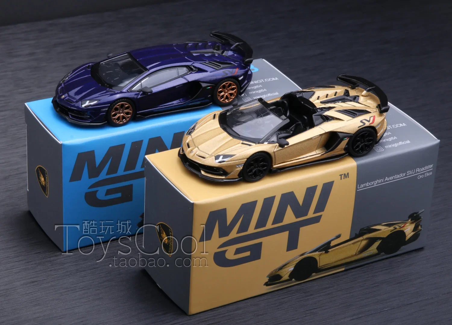 MINI GT 1:64 LBWORKS Lamborghini Aventador Limited Edition Matt 