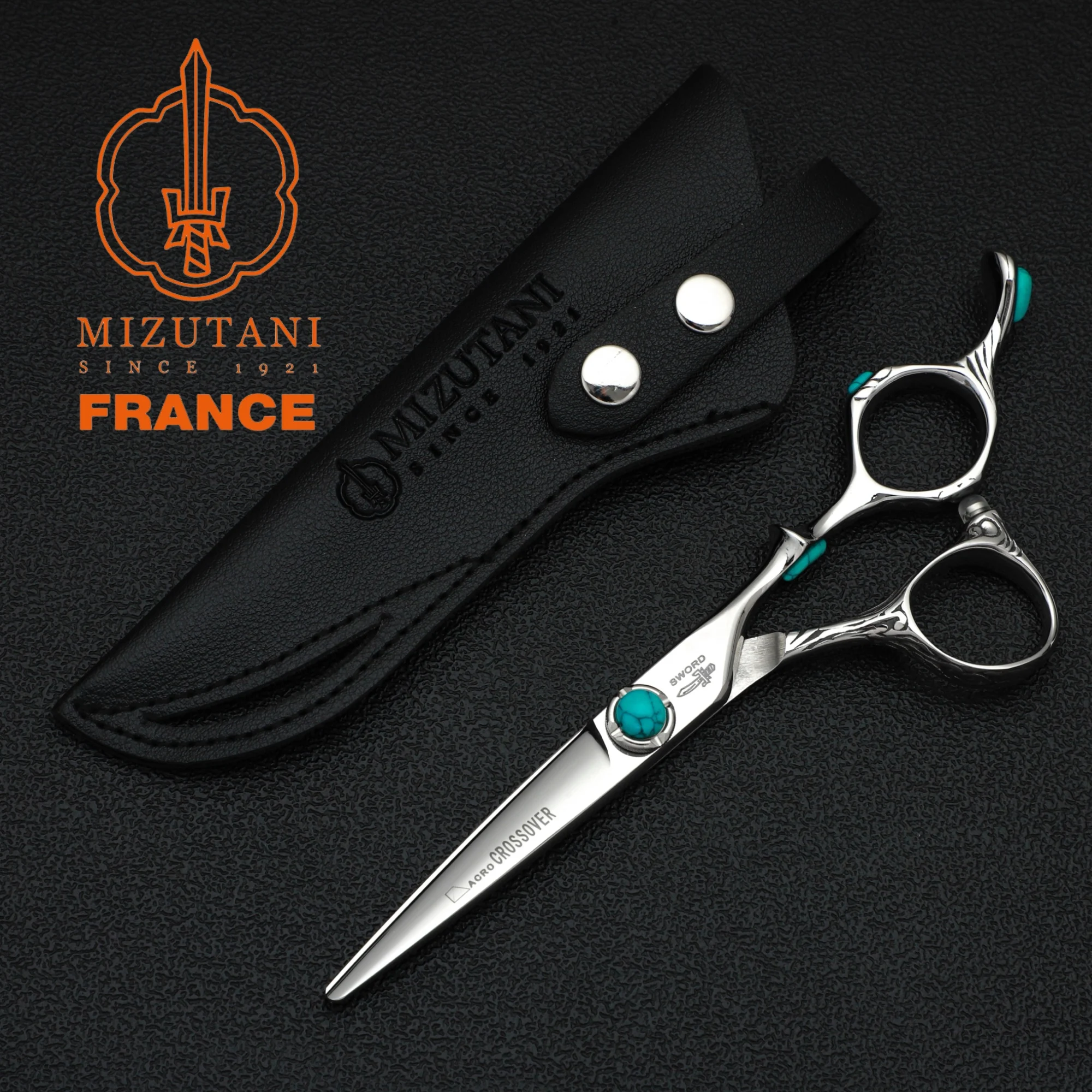 

MIZUTANI barber scissors VG10 Material gem series scissors 5.5 inch scissors Salon Professional Hair Scissors Tools