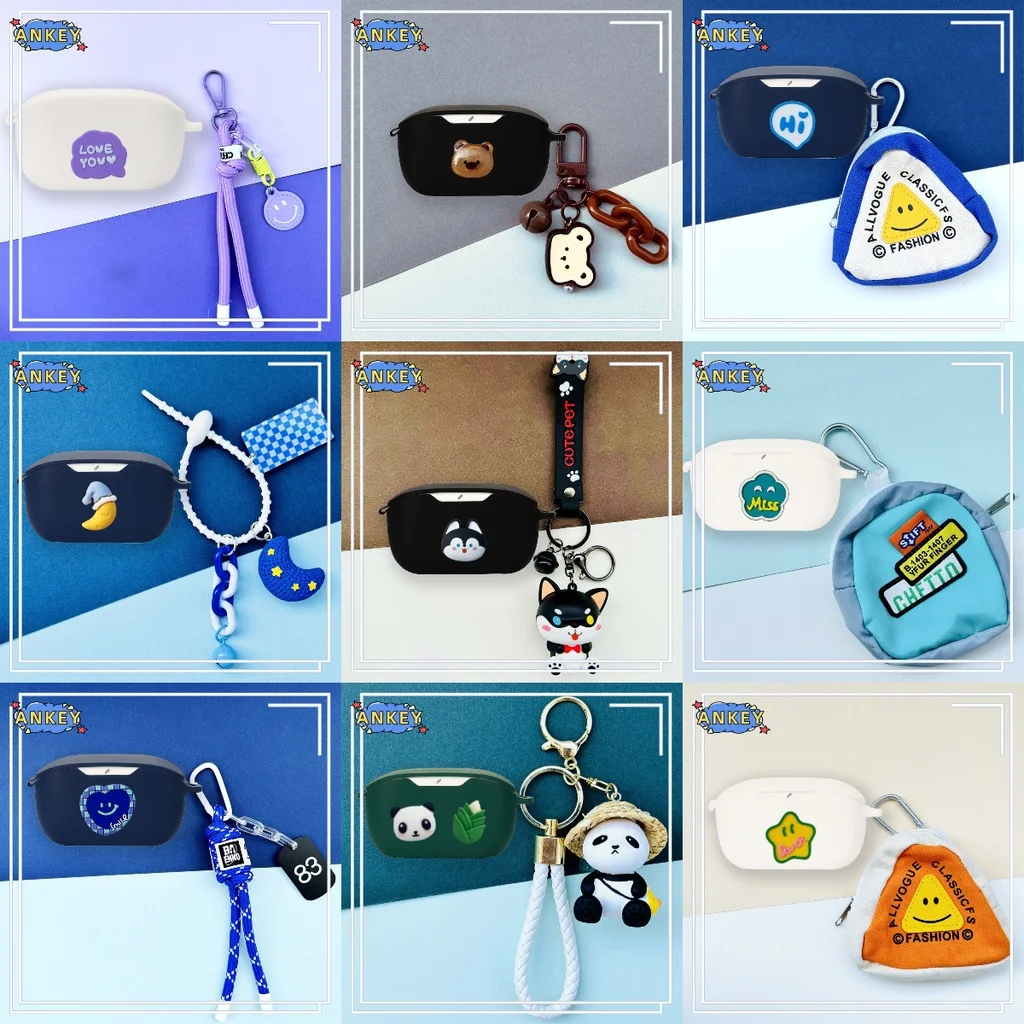 Чехол для JBL Wave Buds Vibe Buds Wave 100 TWS наушники W100 силиконовые панды Мультяшные мягкие защитные наушники гарнитура Чехол для JBL Wave Buds Vibe Buds Wave 100 TWS наушники W100 силиконовые панды Мультяшные мягкие защитные наушники гарнитура