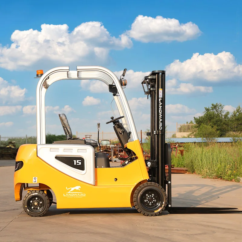 Four-Wheel Hydraulic Lift Forklift Ride-On Electric Forklift 3 Ton Heavy-Duty Handling Loading And Unloading Customized