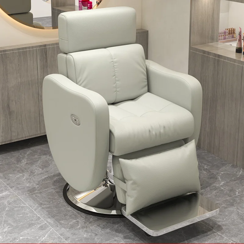 Spa Hairdressing Barber Chair Speciality Barbershop Recliner Beauty Salon Barber Chair Hydraulic Comfort Sillas Furniture QF50BC