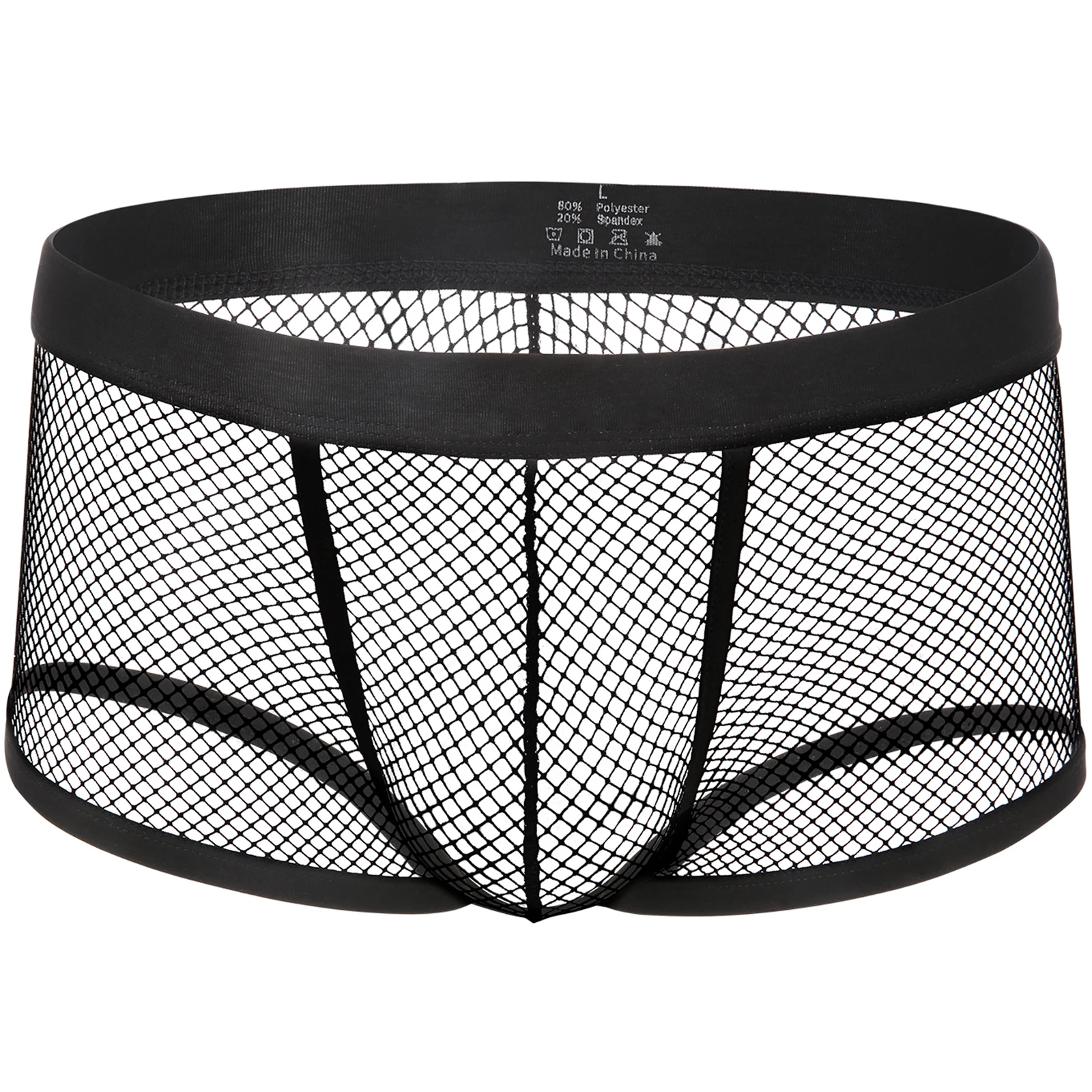 Sexy Mesh Boxers Underwear Man Men Panties See Through Transparent Low Waist Nightwear Boxer Shorts Boxershorts Underpants