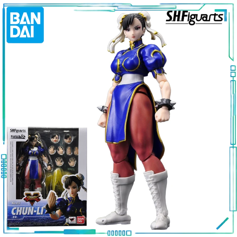 SH S.H. Figuarts Chun-Li Street Fighter V Bandai Japan used