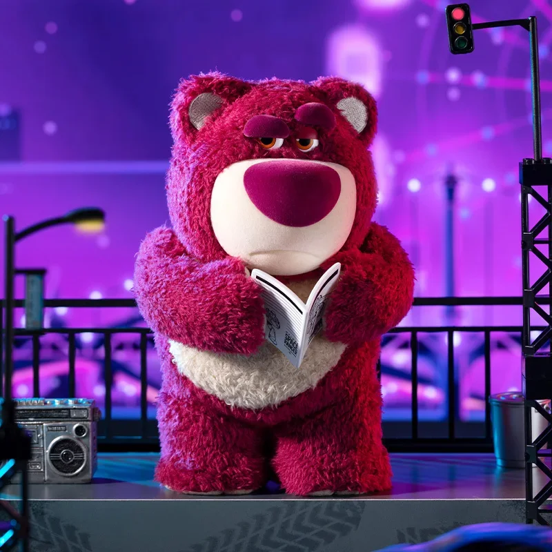 

Кукла Miniso «клубничный Медведь» Disney, тематическая кукла ручной работы, кукла для домашнего декора, детский праздничный подарок