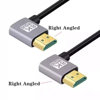 8K HDMI 2.1V Cable Male To Male Cord 90 Degree Angle 8K HDTV Cable for TV Laptop Projector PS4 PS5 Hdmi Switcher Hdmi Splitter - Image 6