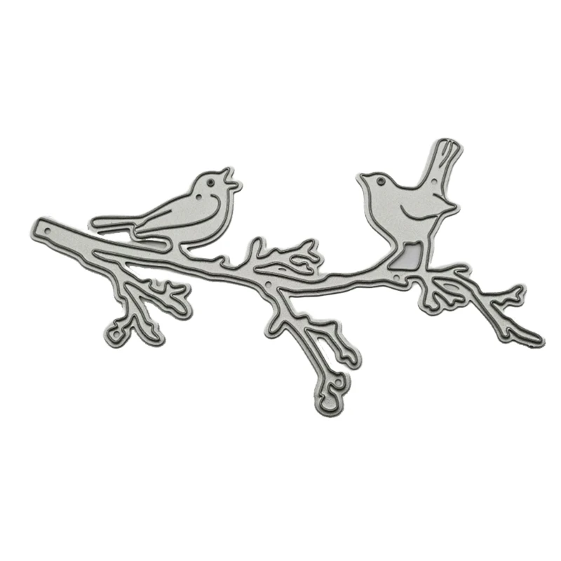 

Bird Tree Branches Cutting Dies Greeting Invitation Message Card Photo Album Making for Festival Blessing Cards Making