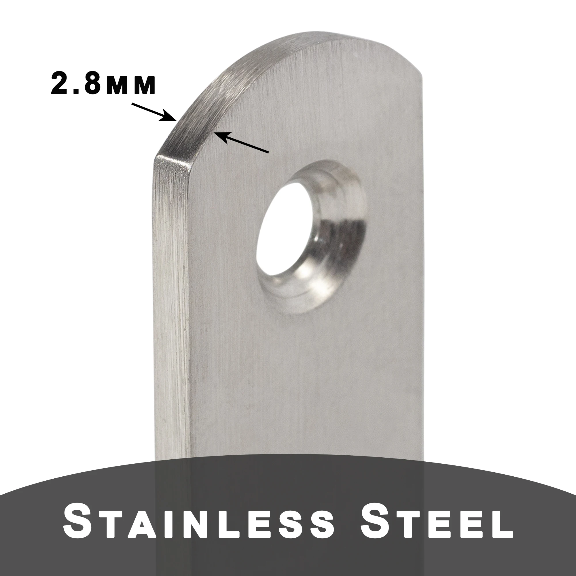 10PCS L Shaped Corner Brackets 90 Degree Right Angle Stainless Steel Bracket for Wood Furniture Bedframe Cabinet wood furniture brackets