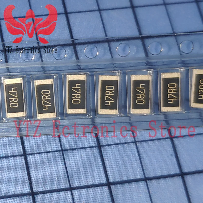50pcs (47R0) 0805 ±0.5 Chip Resistor High Precision Low Temperature Drift Resistance 47Ω±0.5
